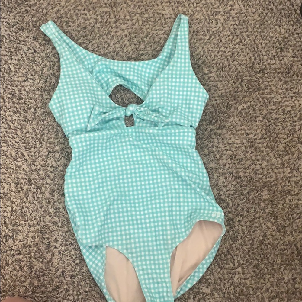 Teal Albion fit swimsuit
